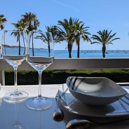 "Le Palmier Dore", Cosy T3 A 3 Minutes A Pied Des Plages, Parking Et Clim Sanary-sur-Mer Exteriör bild