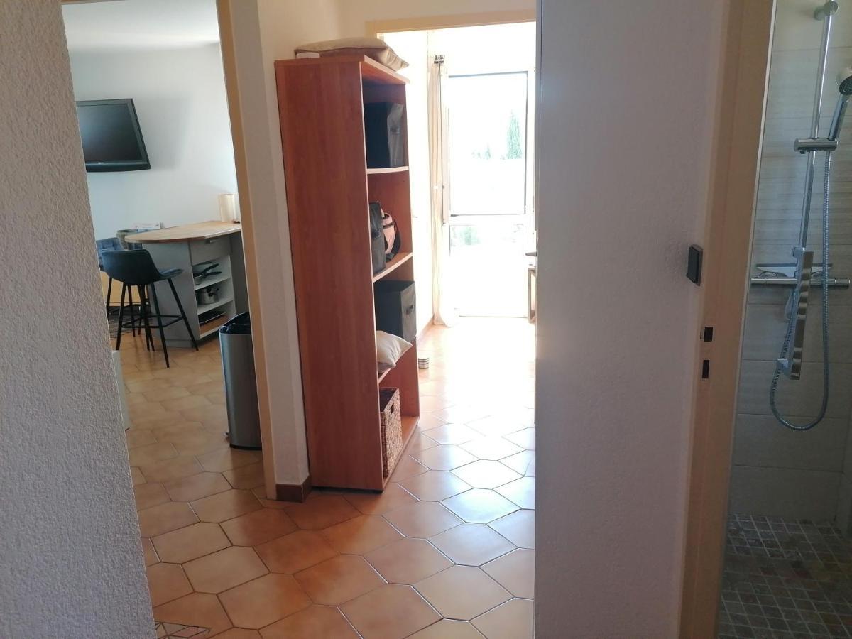 "Le Palmier Dore", Cosy T3 A 3 Minutes A Pied Des Plages, Parking Et Clim Sanary-sur-Mer Exteriör bild