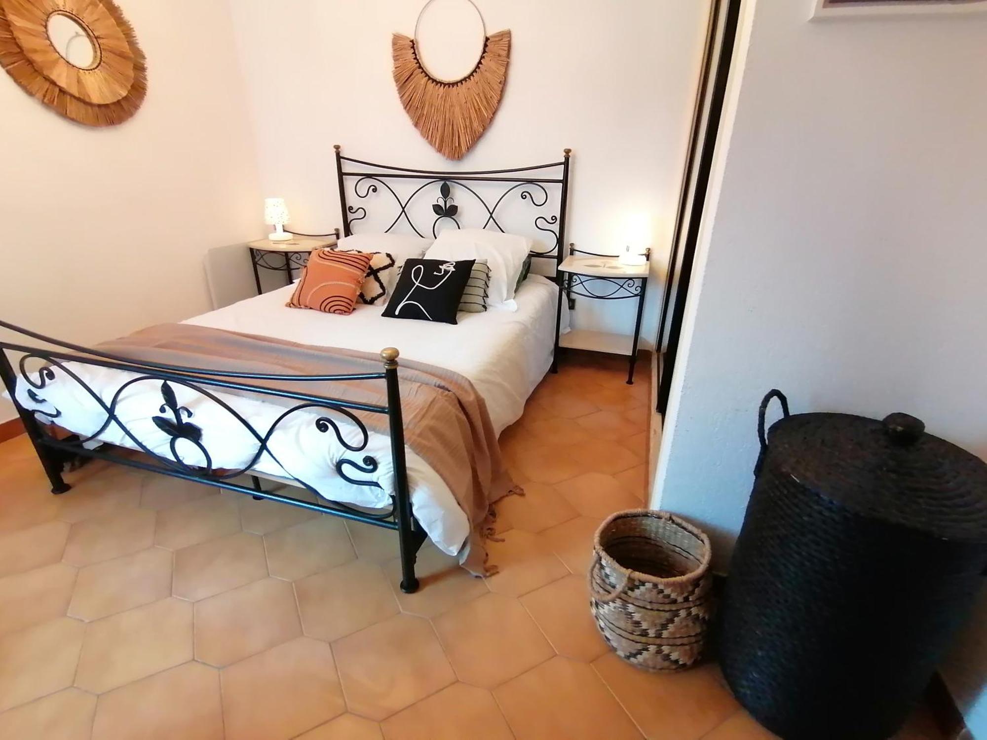 "Le Palmier Dore", Cosy T3 A 3 Minutes A Pied Des Plages, Parking Et Clim Sanary-sur-Mer Exteriör bild