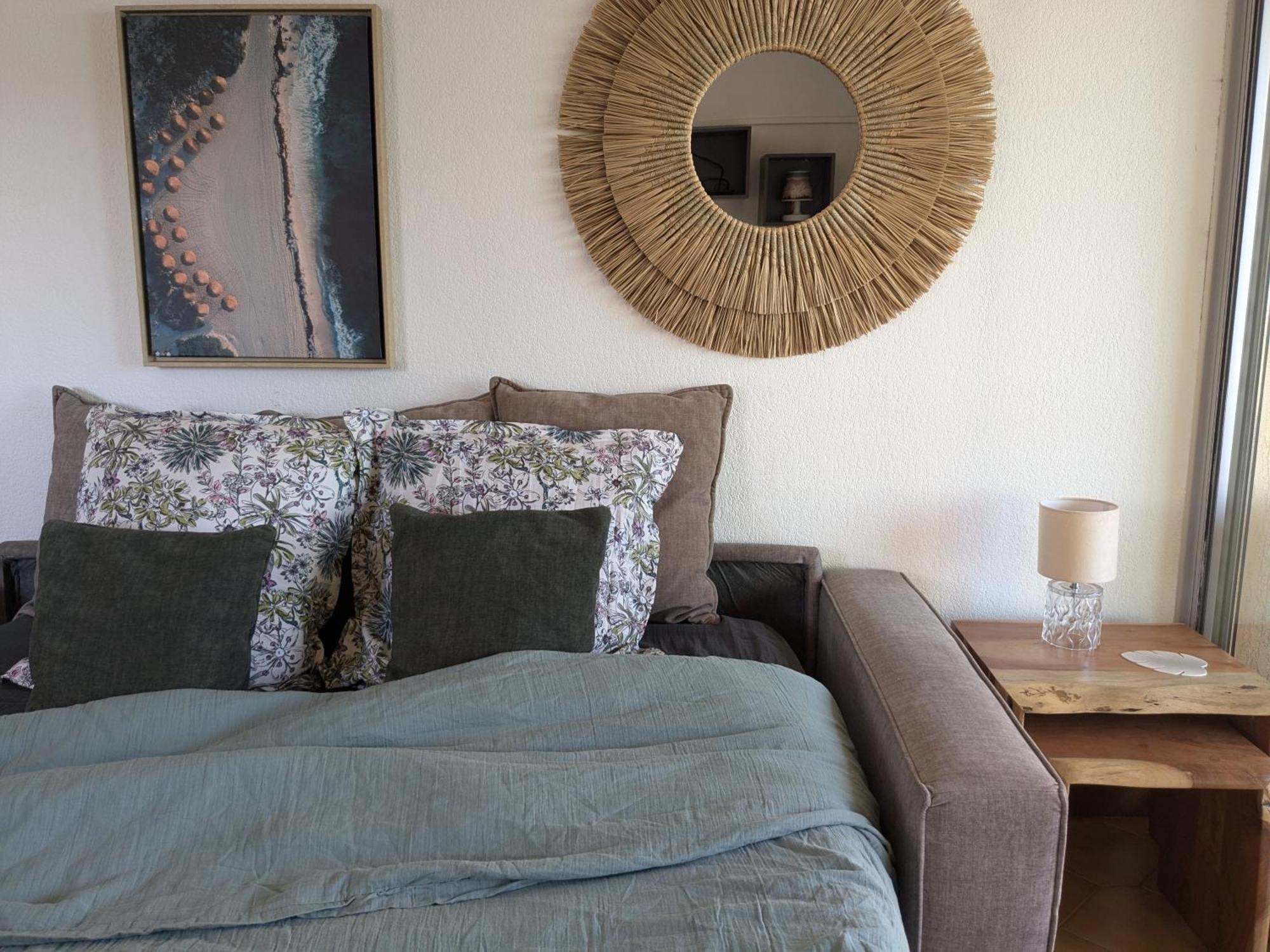 "Le Palmier Dore", Cosy T3 A 3 Minutes A Pied Des Plages, Parking Et Clim Sanary-sur-Mer Exteriör bild