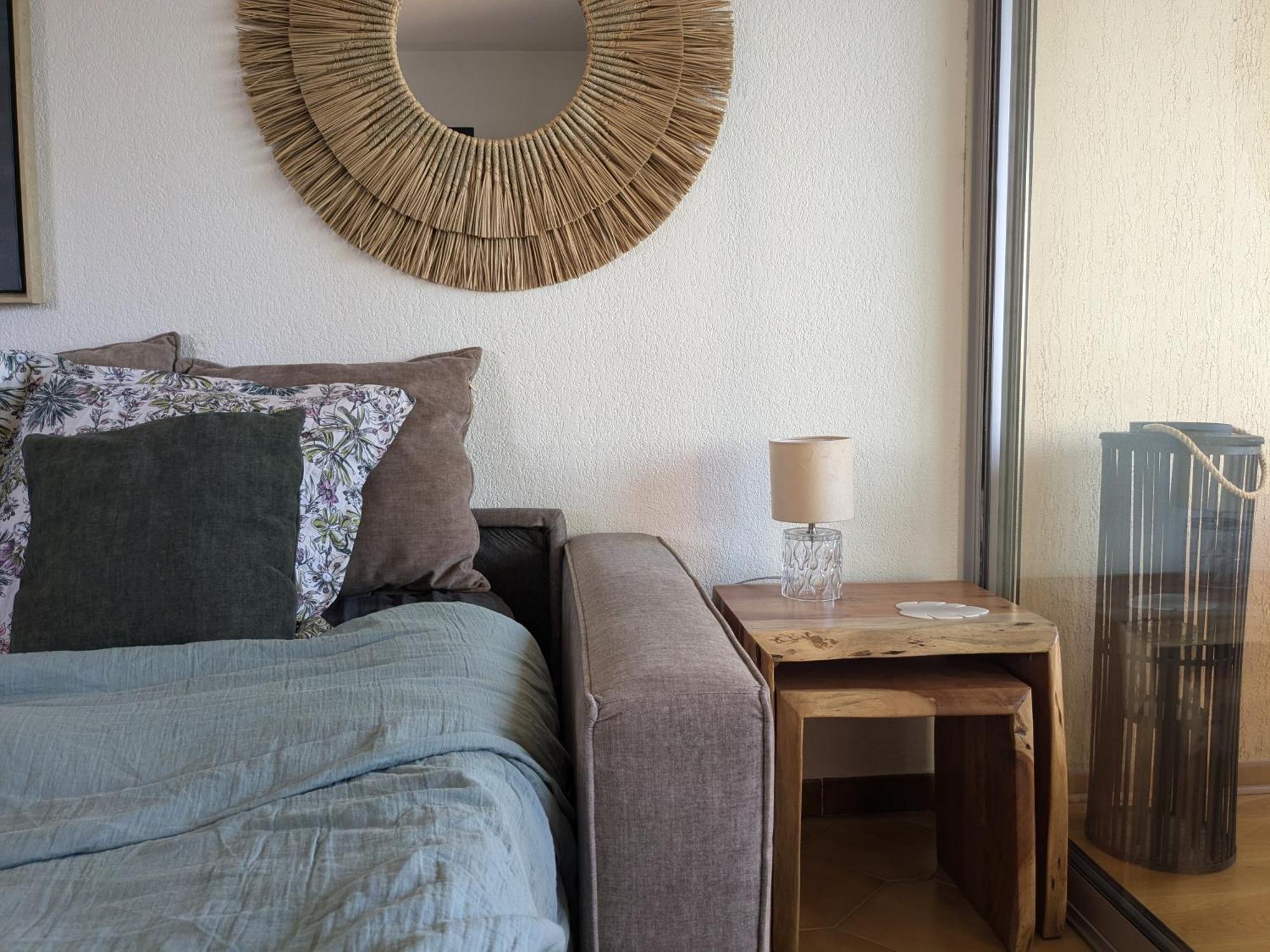 "Le Palmier Dore", Cosy T3 A 3 Minutes A Pied Des Plages, Parking Et Clim Sanary-sur-Mer Exteriör bild